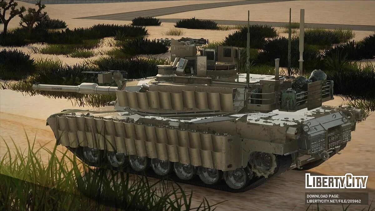 M1A2 SEPV2 из War Thunder / GTA San Andreas