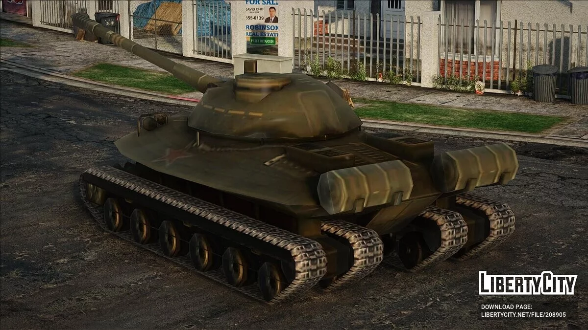 Object 279 из Metal Gear Solid 3: Snake Eater / GTA San Andreas