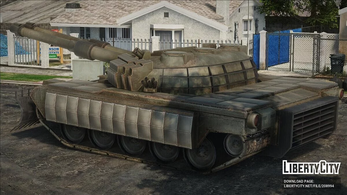 Soviet Prototype Tank из Call of Duty: Black Ops 2 / GTA San Andreas