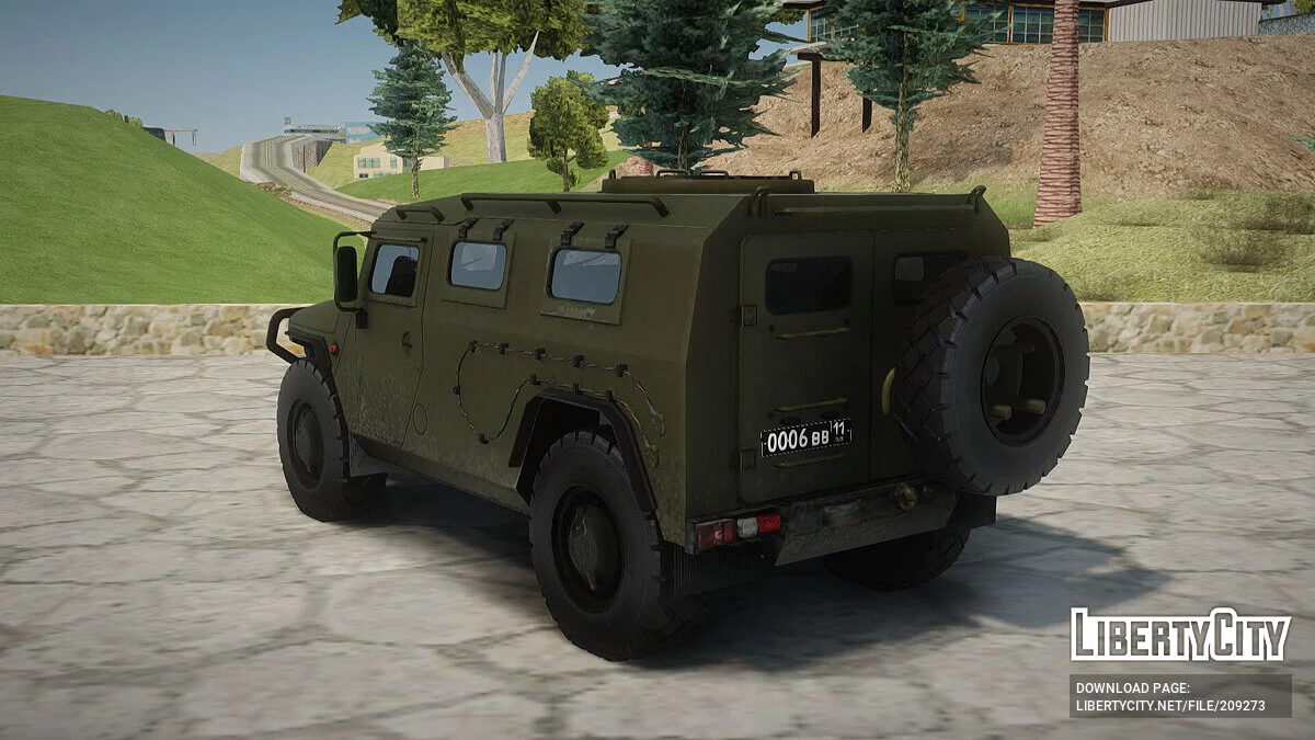 Бронеавтомобиль Тигр / GTA San Andreas