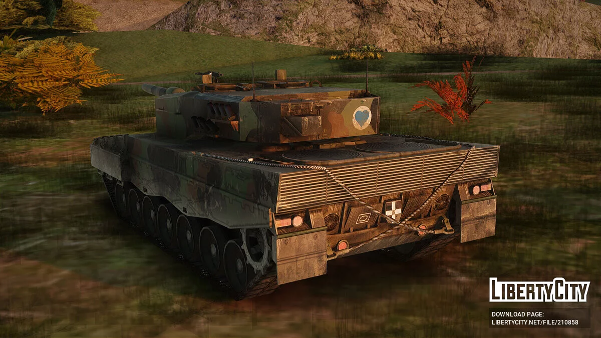 Leopard 2A4 / GTA San Andreas
