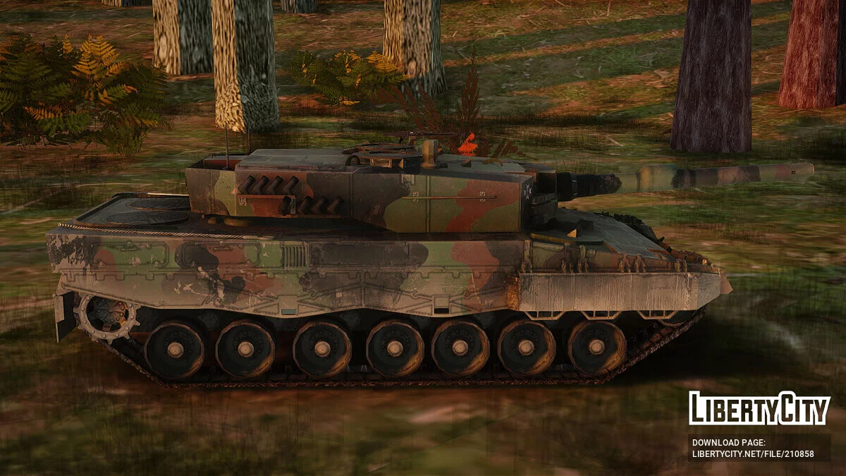 Leopard 2A4 / GTA San Andreas