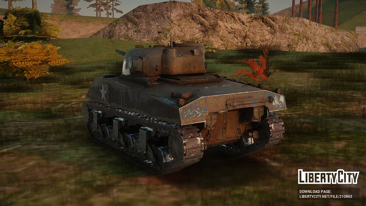 M4A3 Sherman / GTA San Andreas