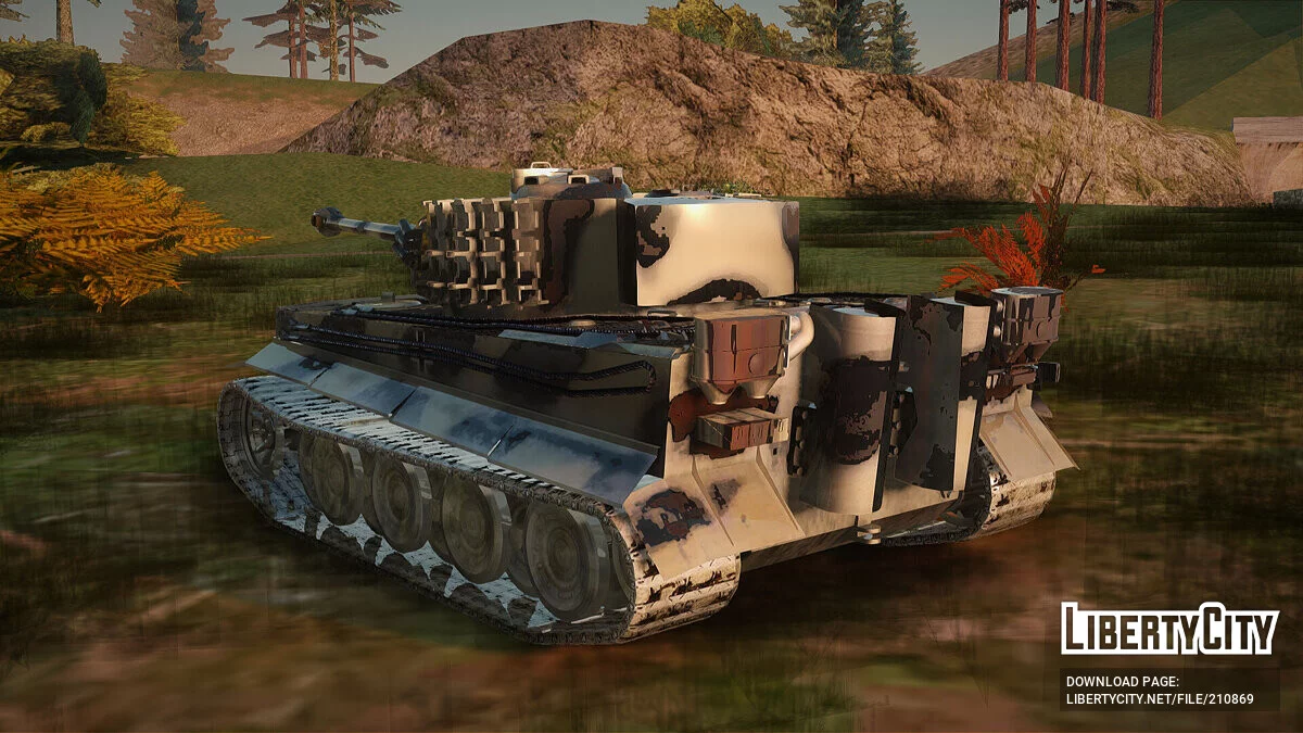 Panzerkampfwagen VI Tiger Ausf. H1 / GTA San Andreas