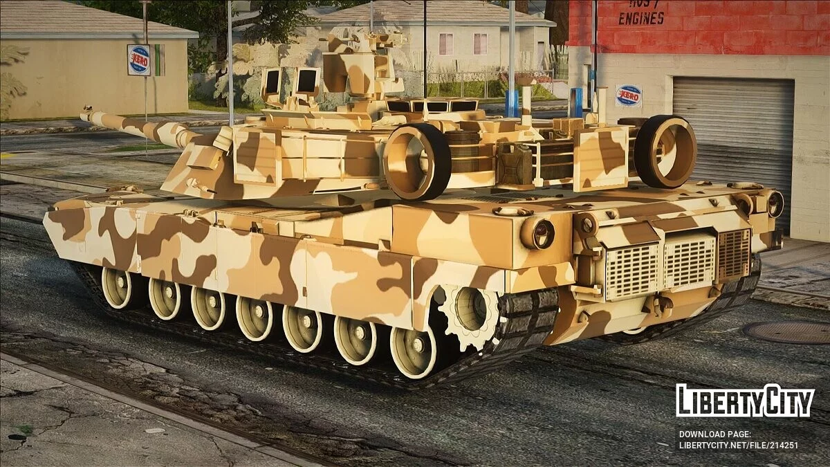 M1A2 Abrams Desert Camo / GTA San Andreas
