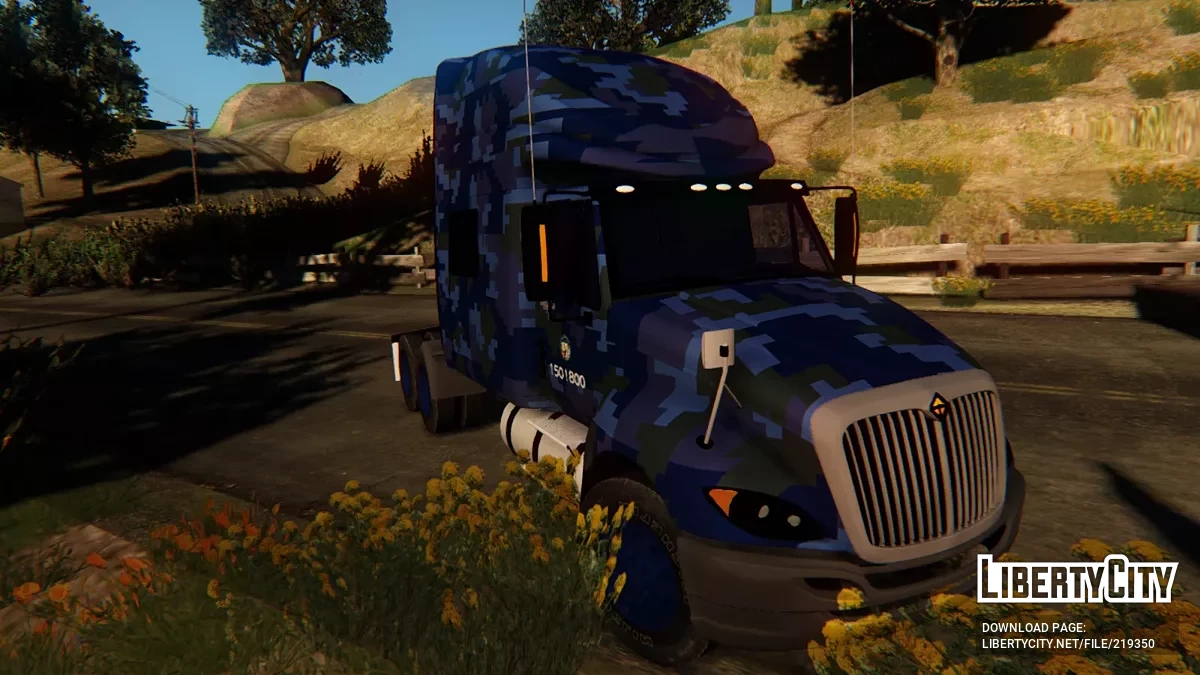 Camion International ProStar Fuerza Aérea Mexicana / GTA San Andreas