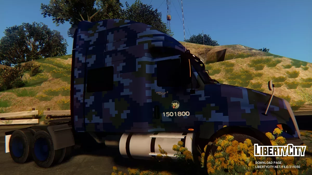 Camion International ProStar Fuerza Aérea Mexicana / GTA San Andreas