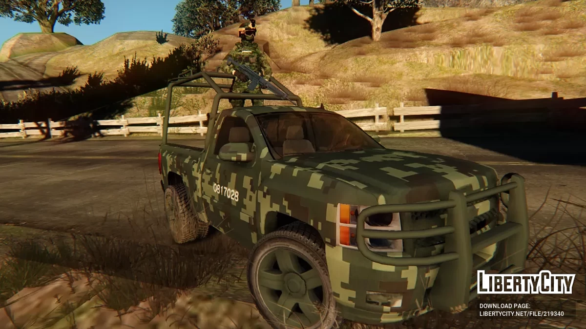 Chevrolet Silverado Cabina Sencilla Sedena / GTA San Andreas