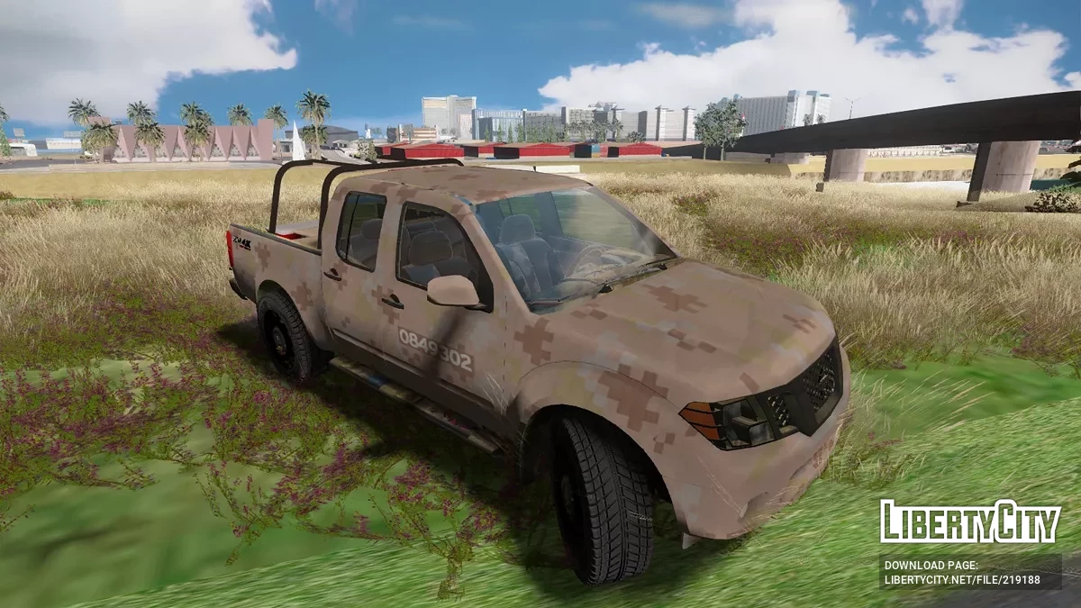 Nissan Frontier SEDENA Desierto / GTA San Andreas