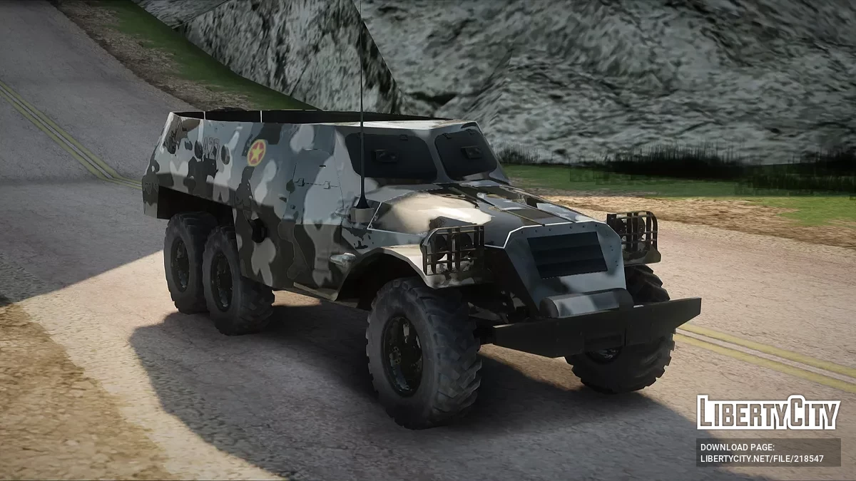 Vietnam BTR-152 Armored Vehicle / GTA San Andreas