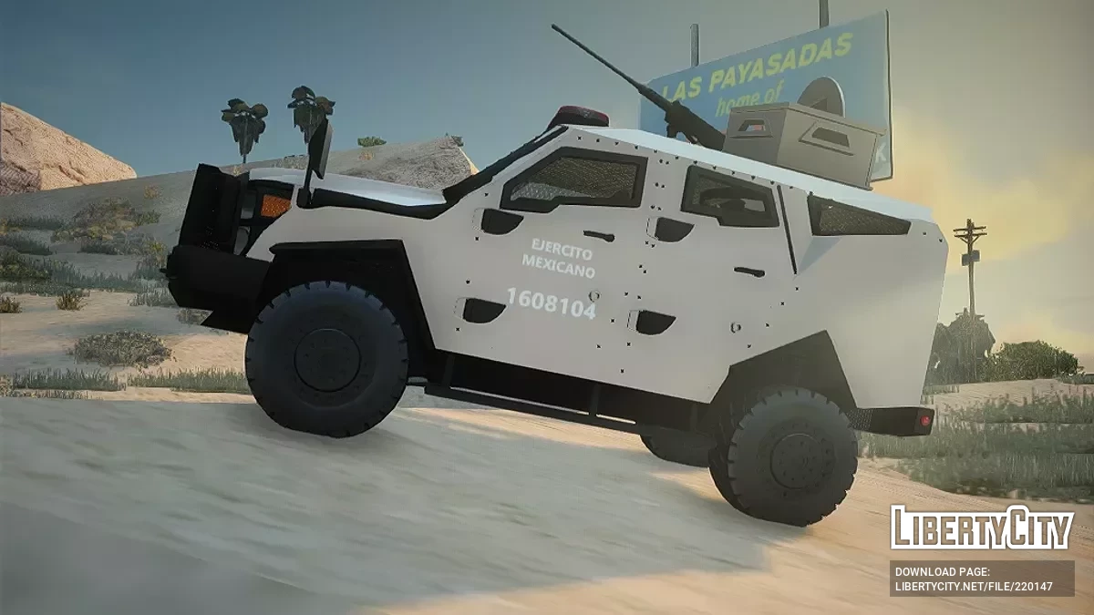 Sandcat Desierto Color Liso / GTA San Andreas