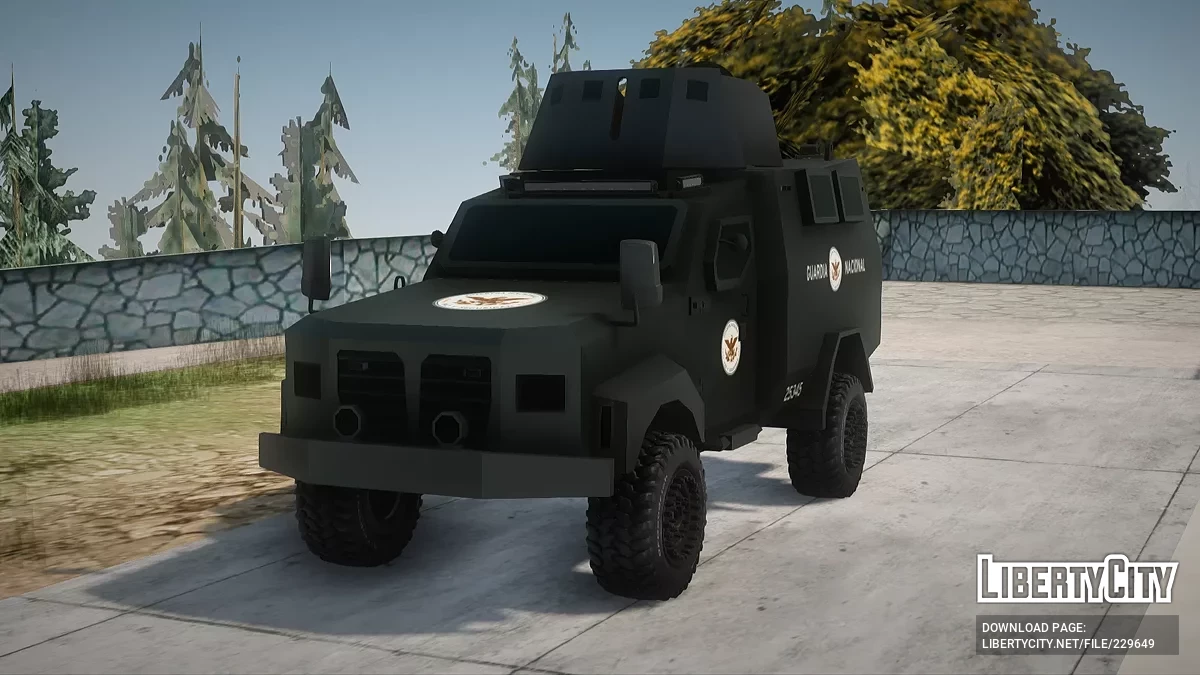 Carat Wolverine APC B7 Guardia Nacional / GTA San Andreas