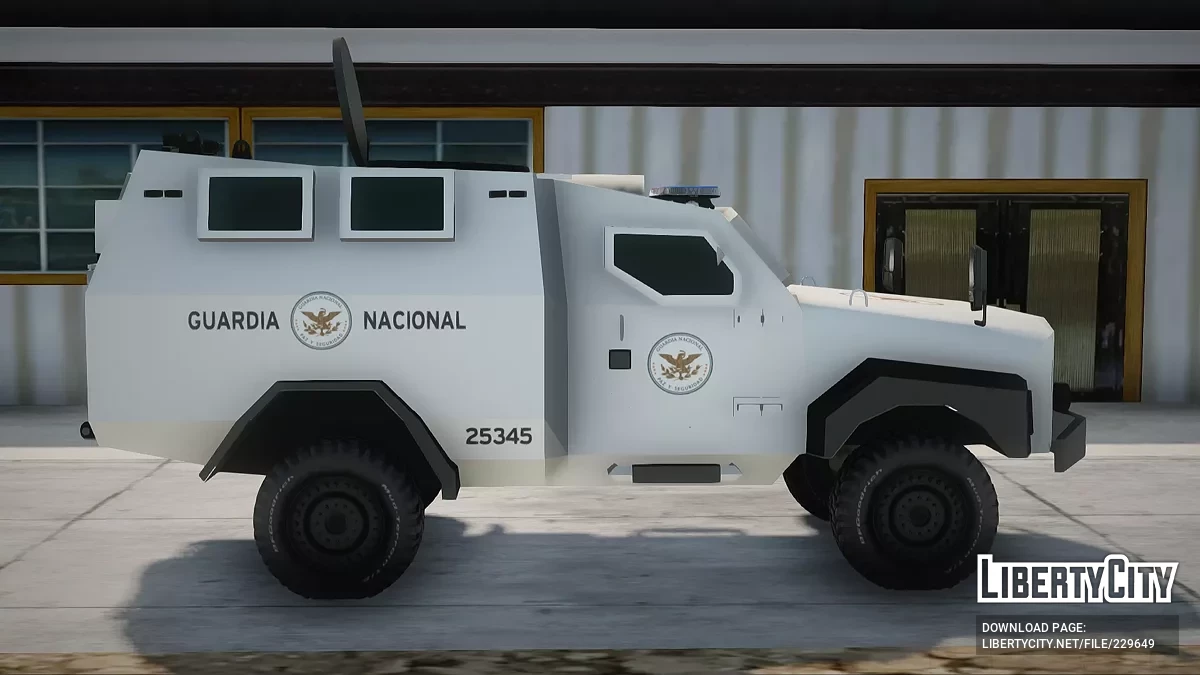 Carat Wolverine APC B7 Guardia Nacional / GTA San Andreas