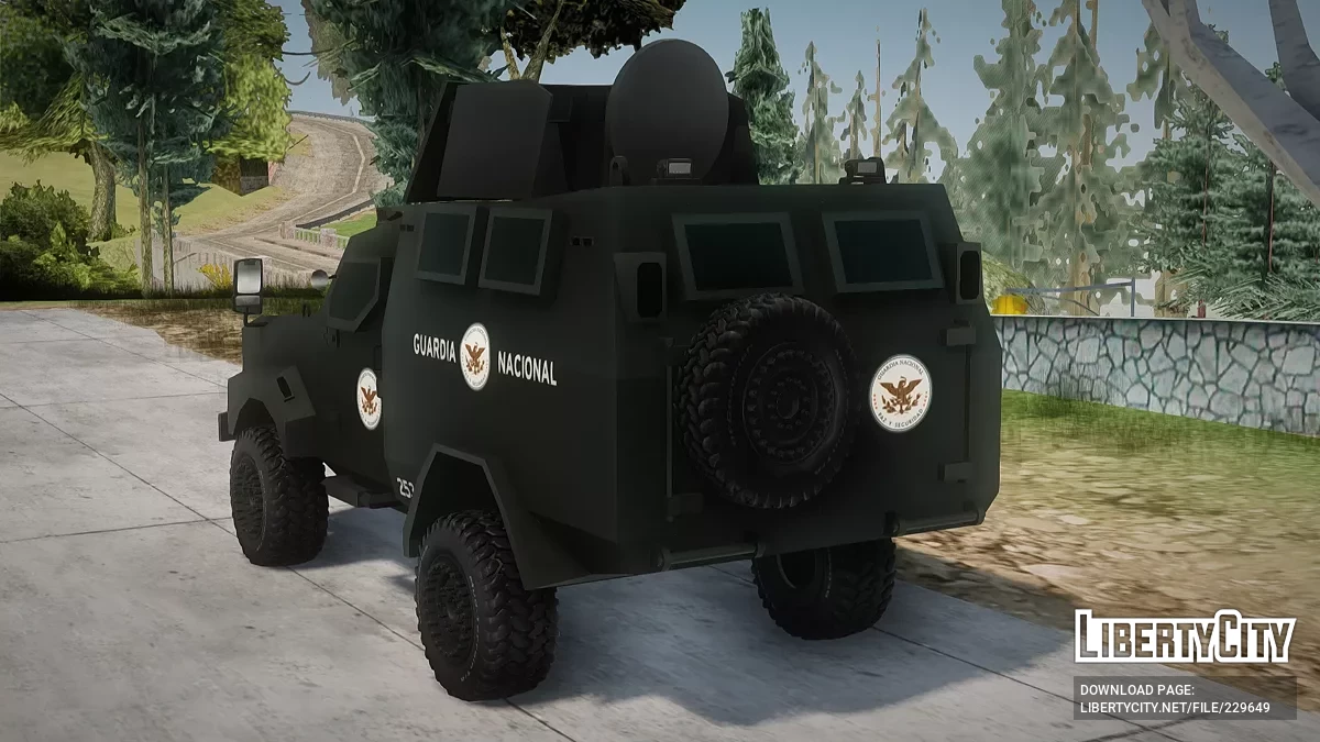 Carat Wolverine APC B7 Guardia Nacional / GTA San Andreas