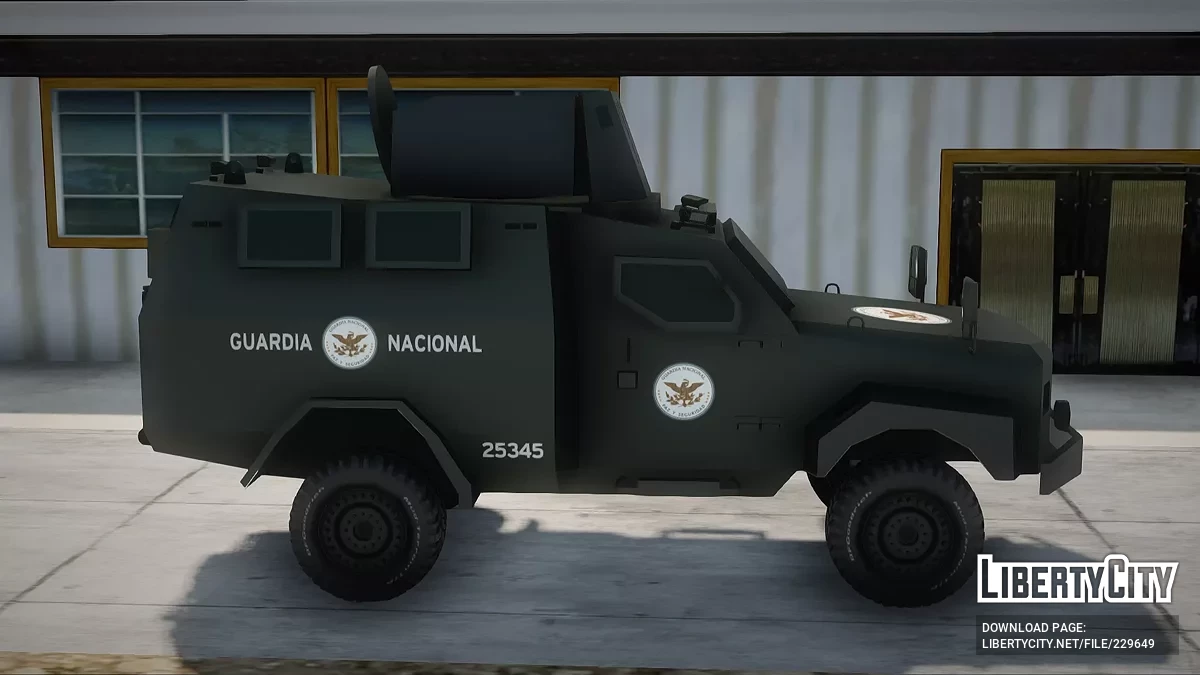 Carat Wolverine APC B7 Guardia Nacional / GTA San Andreas
