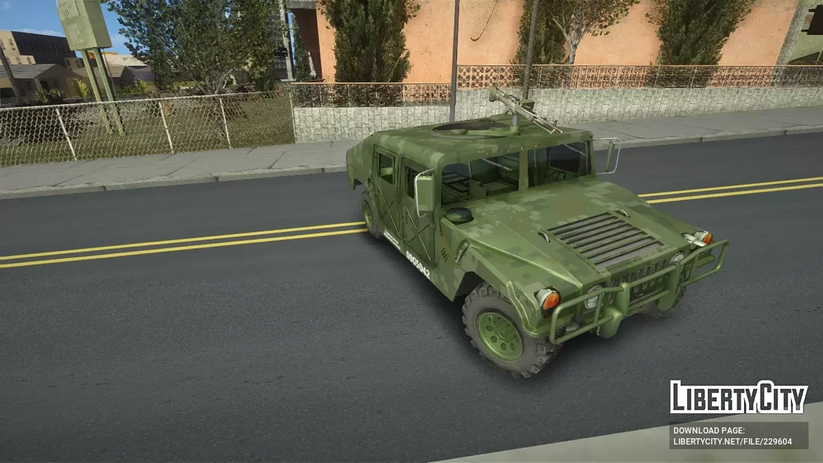 Humvve Ejercito Mexicano Bosque / GTA San Andreas