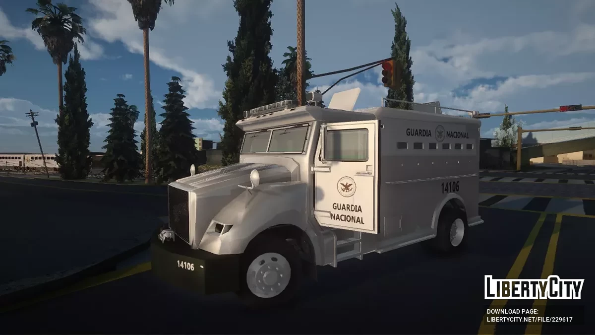 Vehiculo Blindado Rino Guardia Nacional / GTA San Andreas