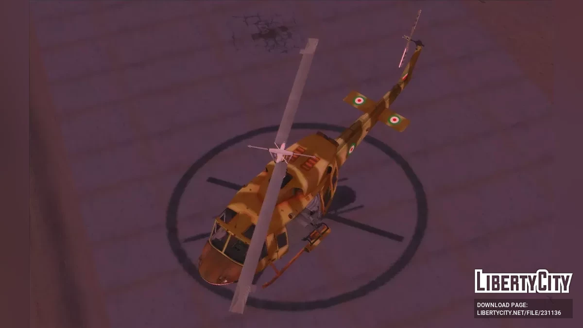 Bell 214 IRIAF (Islamic Republic of Iran Air Force) / GTA San Andreas