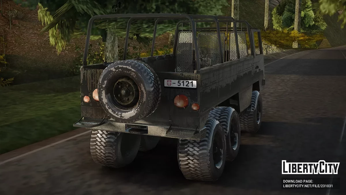 Pinzgauer 710M 6x6 / GTA San Andreas