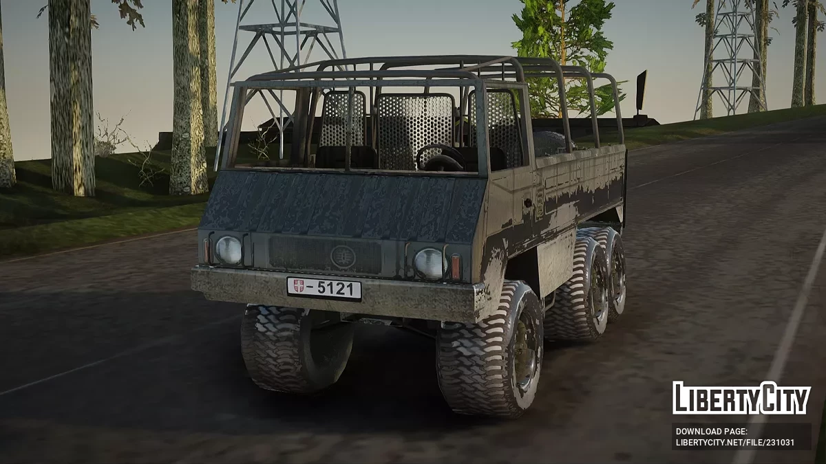 Pinzgauer 710M 6x6 / GTA San Andreas