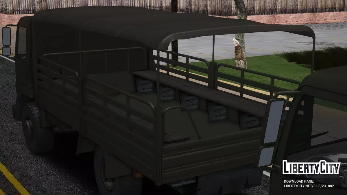 Mercedes-Benz Atego III Ejército de Chile / GTA San Andreas