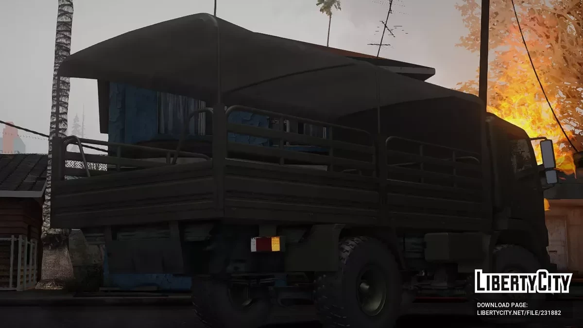 Mercedes-Benz Atego III Ejército de Chile / GTA San Andreas