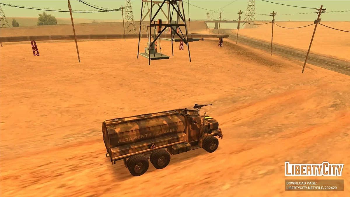 Сборник военного транспорта Венесуэльской армии / GTA San Andreas