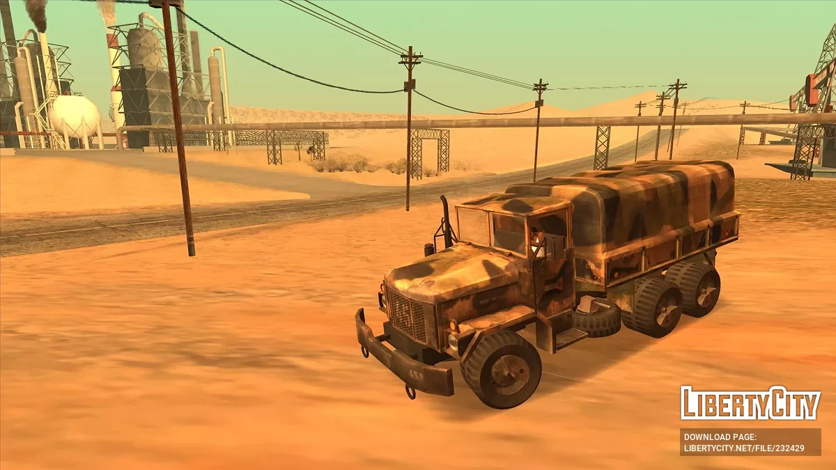 Сборник военного транспорта Венесуэльской армии / GTA San Andreas