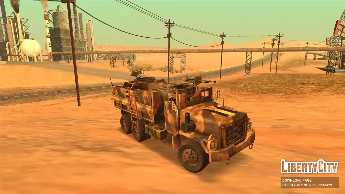 Сборник военного транспорта Венесуэльской армии / GTA San Andreas