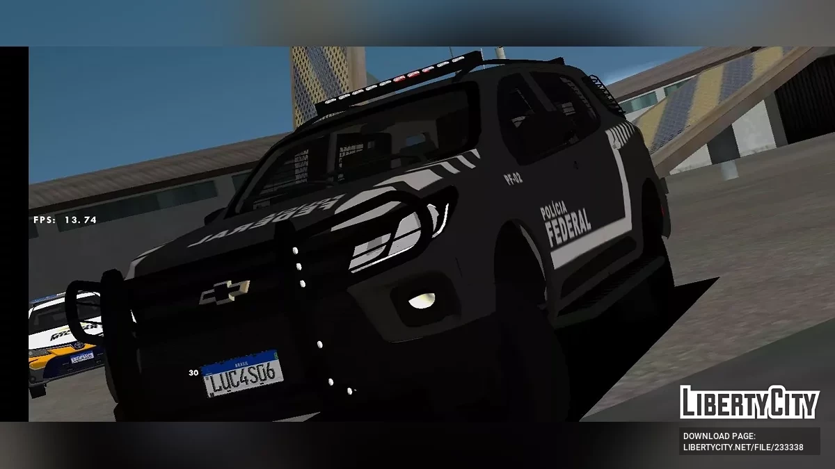 Бронированный Trailblazer 2023 Федеральной полиции / GTA San Andreas