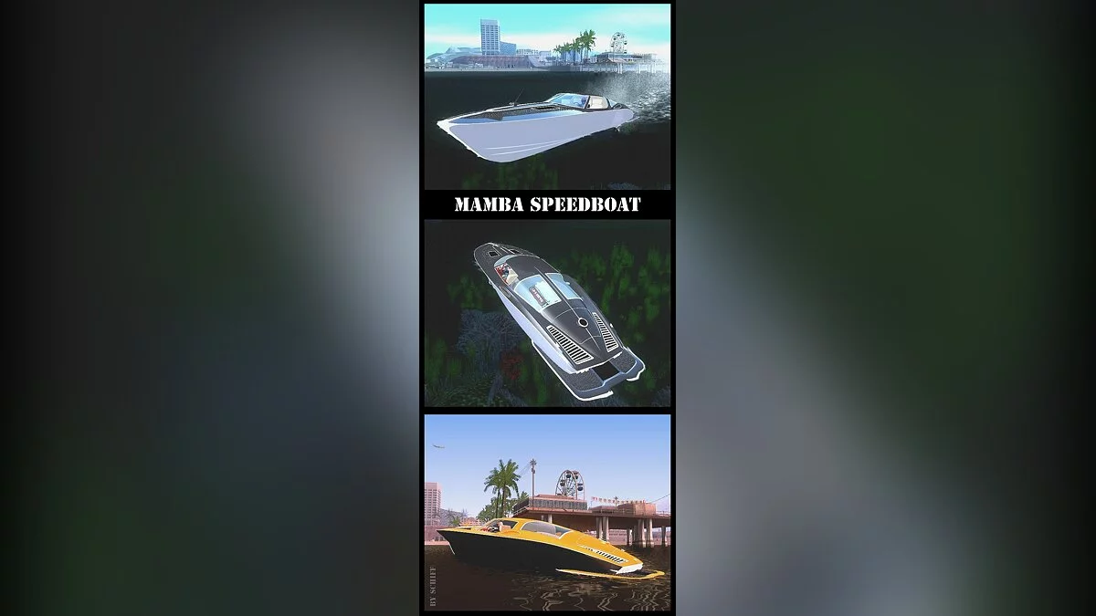 Mamba Speedboat / GTA San Andreas