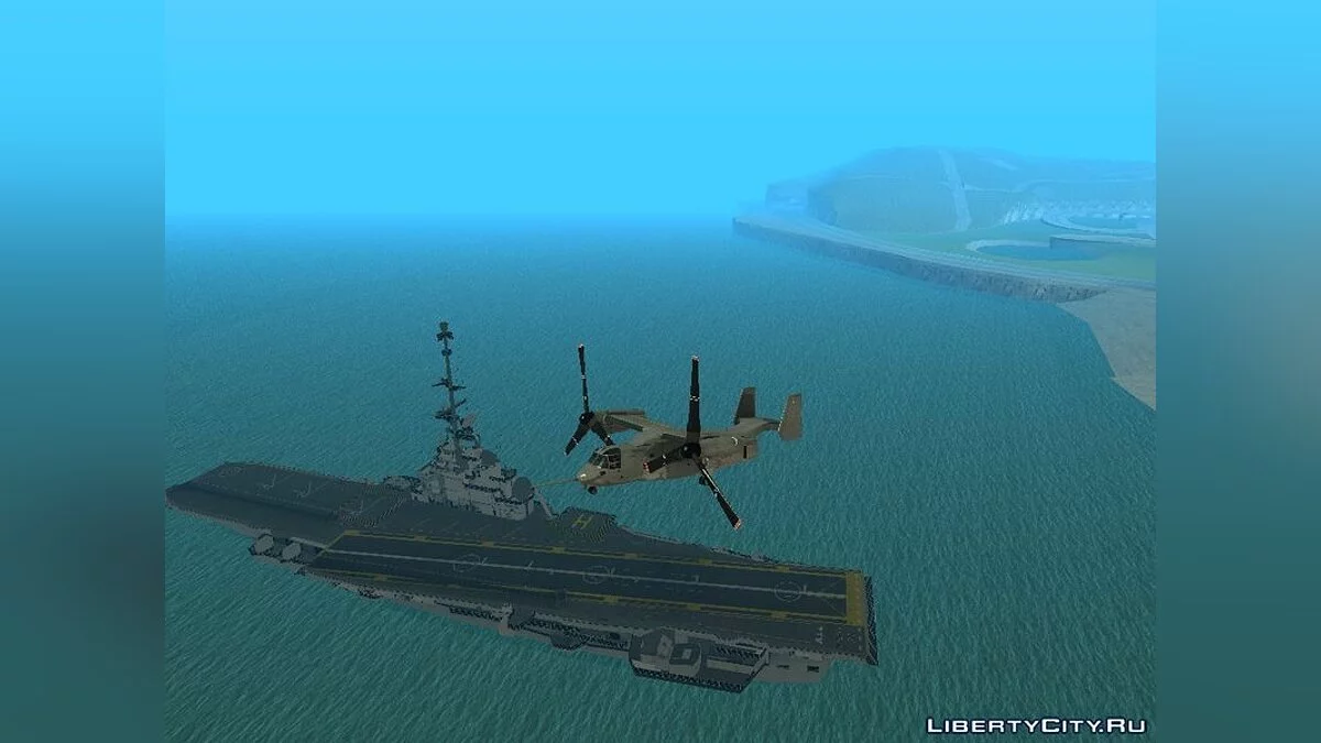 Colossus Aircraft Carrier / GTA San Andreas
