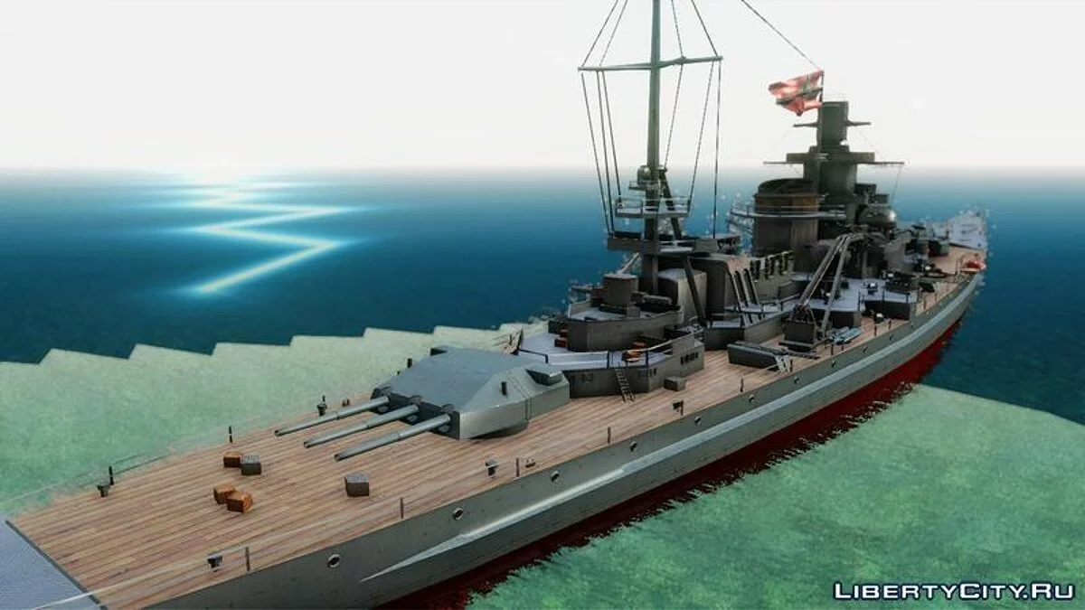 Scharnhorst Battleship / GTA San Andreas