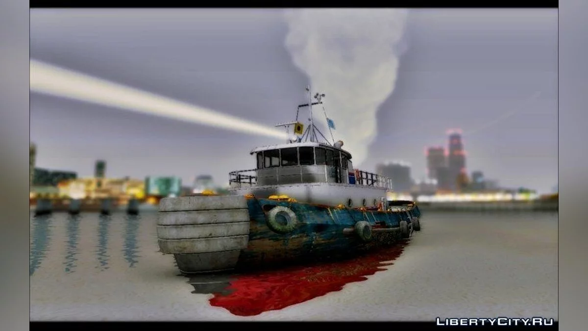 GTA V Buckingham Tug Boat / GTA San Andreas