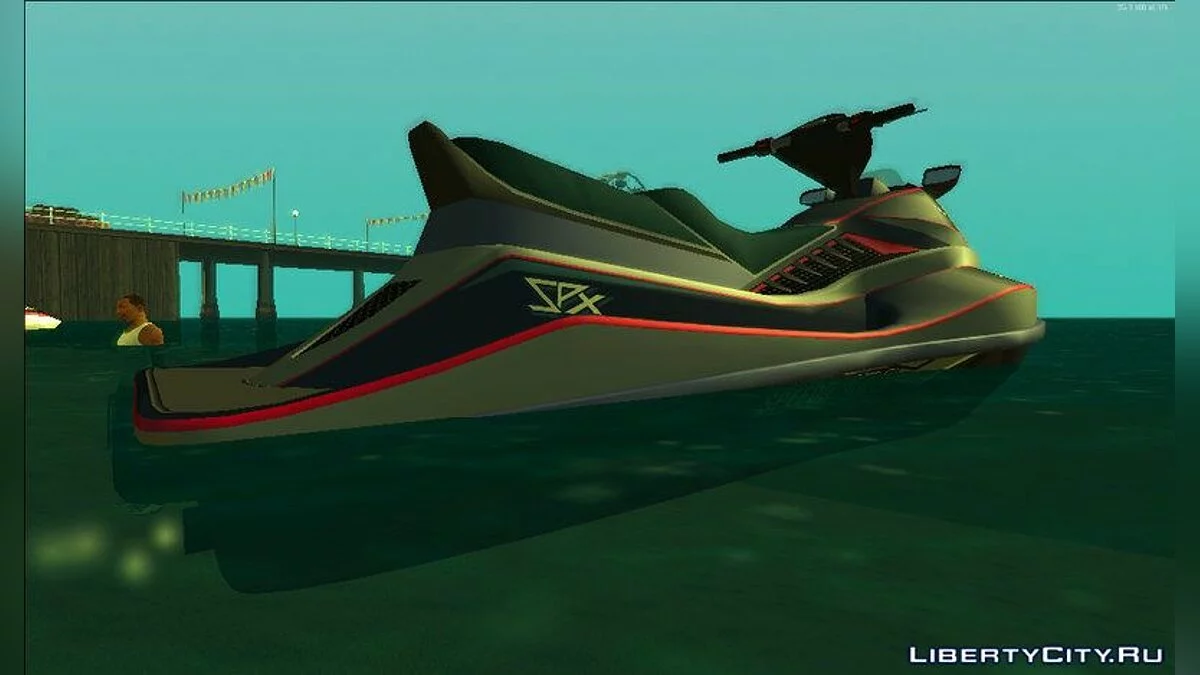 Speedophile Seashark (яхта) из GTA 5 / GTA San Andreas