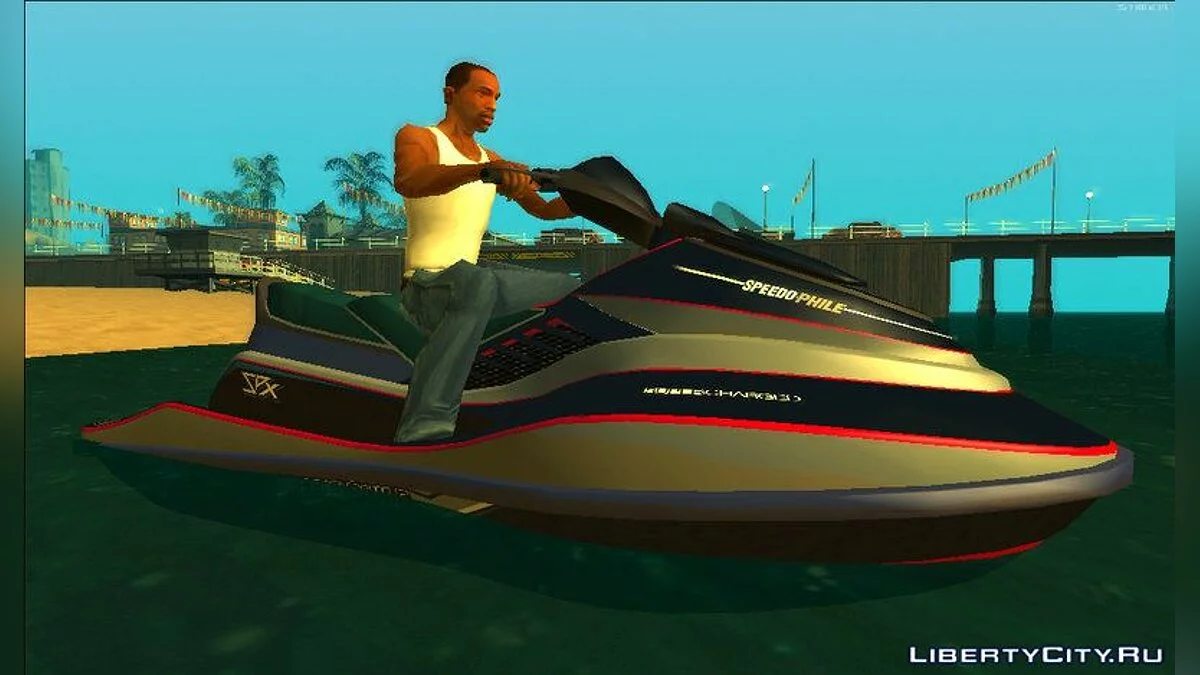 Speedophile Seashark (яхта) из GTA 5 / GTA San Andreas