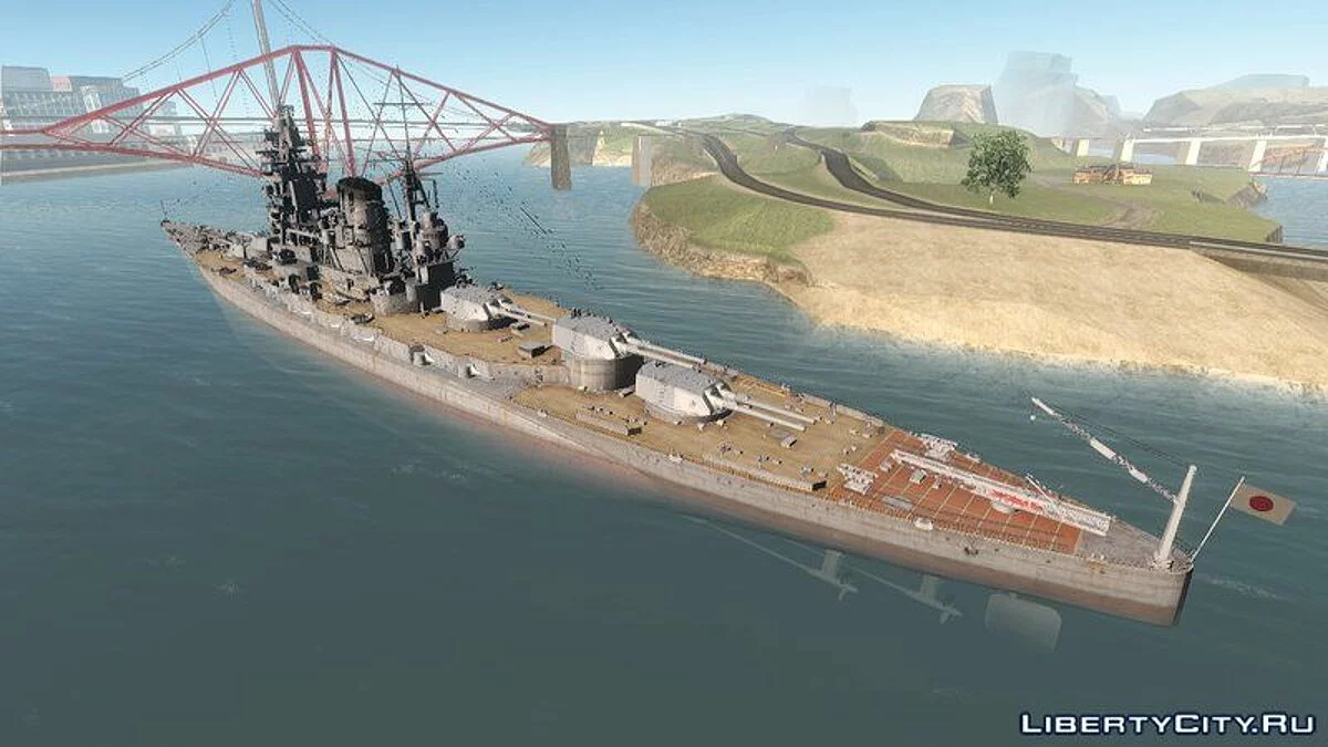 Линкор тип Амаги / GTA San Andreas