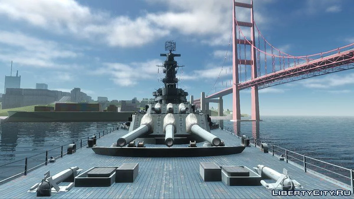 Линкор USS Iowa / GTA San Andreas