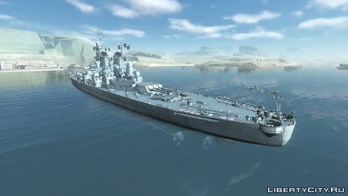 Линкор USS Iowa / GTA San Andreas