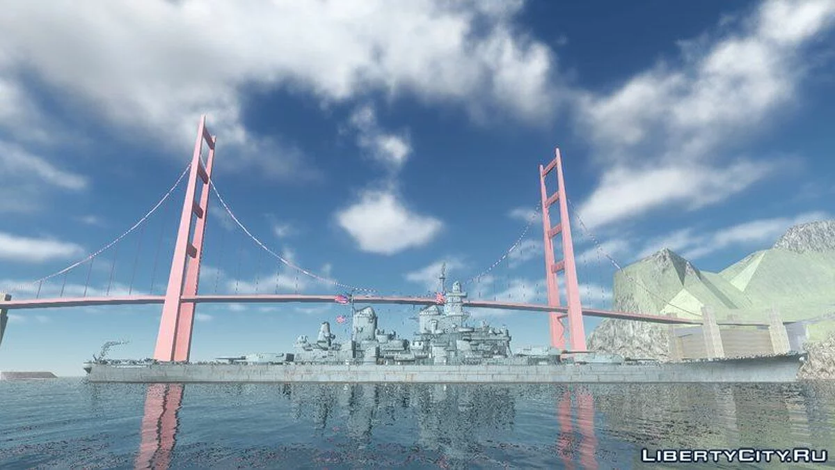 Линкор USS Iowa / GTA San Andreas