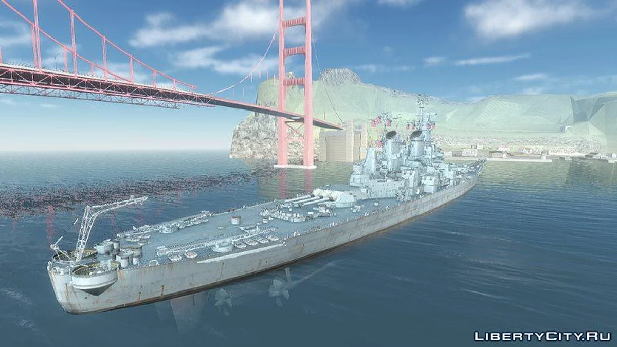 Линкор USS Iowa / GTA San Andreas