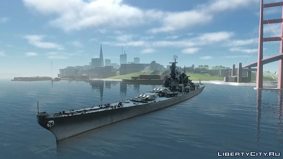 Линкор USS Iowa / GTA San Andreas