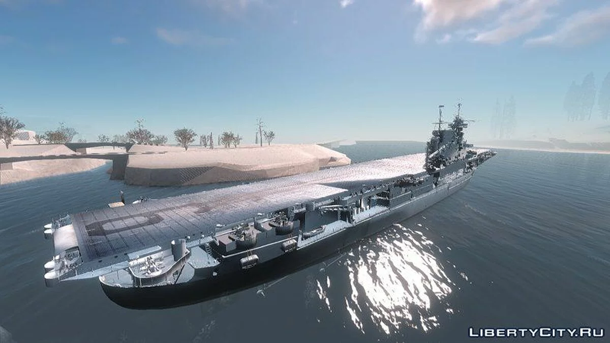 Авианосец USS Enterprise / GTA San Andreas