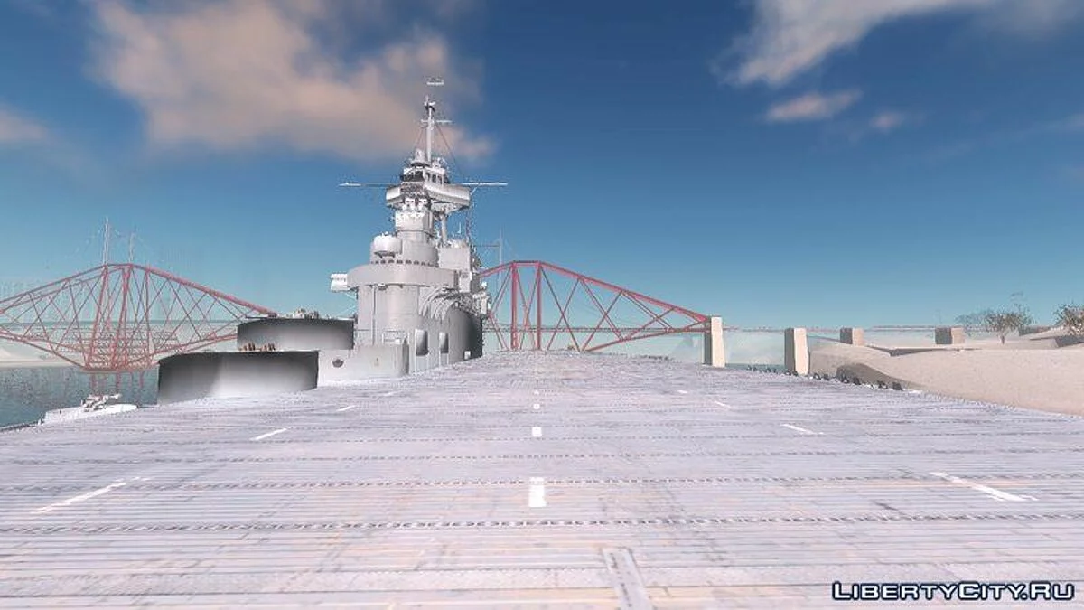 Авианосец USS Enterprise / GTA San Andreas