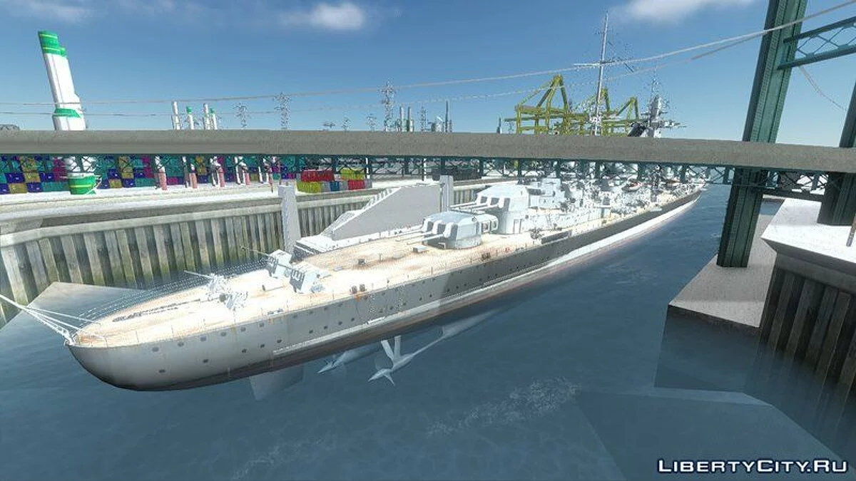 KMS Hindenburg Cruiser / GTA San Andreas