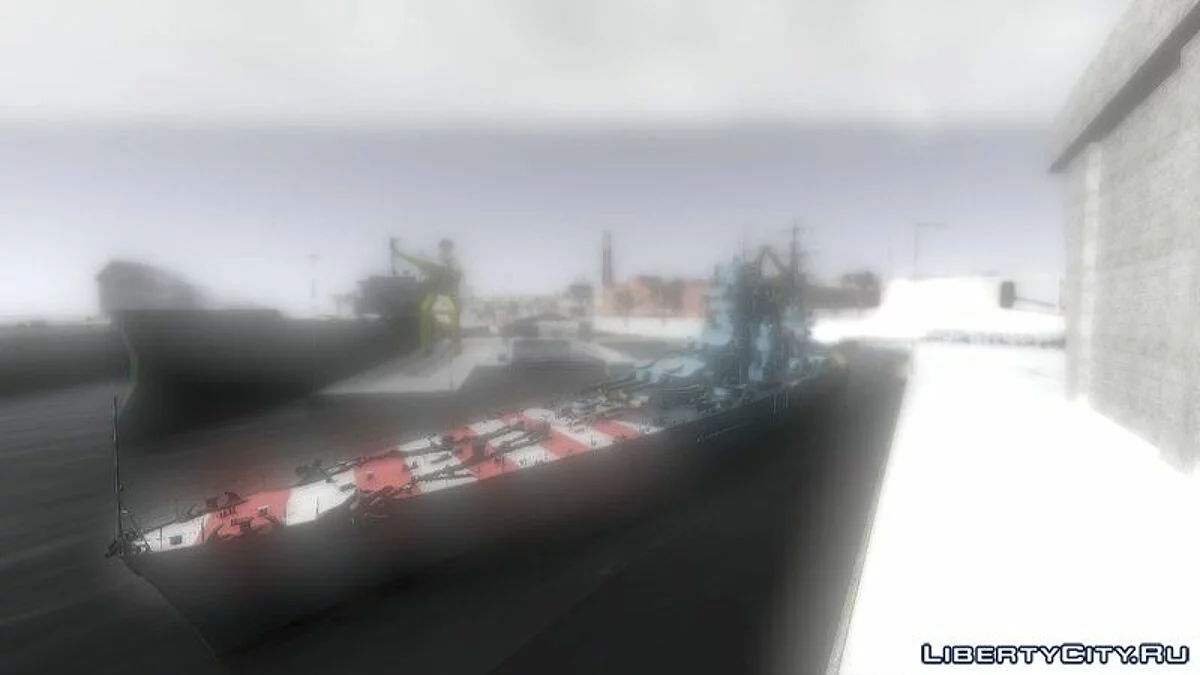 Военный корабль «Новороссийск» (Giulio Cesare) / GTA San Andreas