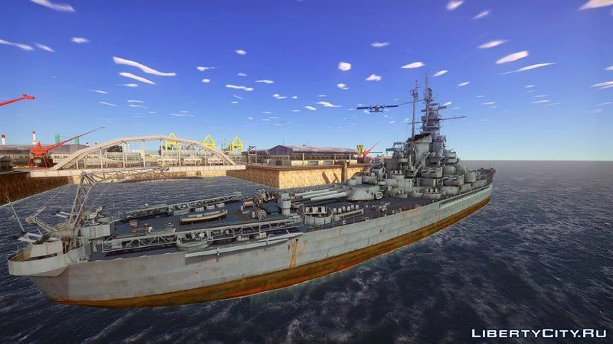 1941 USS Massachusetts / GTA San Andreas