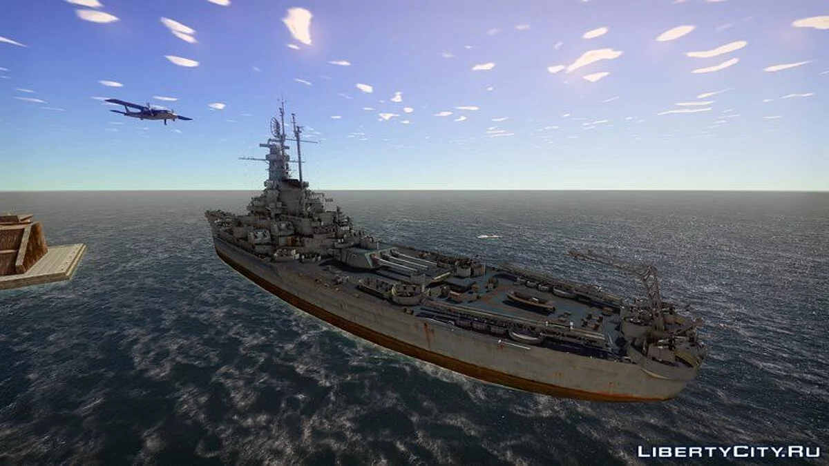 1941 USS Massachusetts / GTA San Andreas