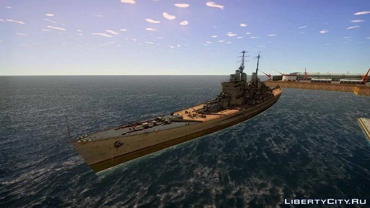 1944 HMS Vanguard / GTA San Andreas