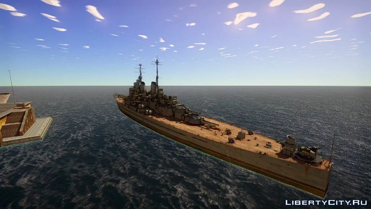 1944 HMS Vanguard / GTA San Andreas